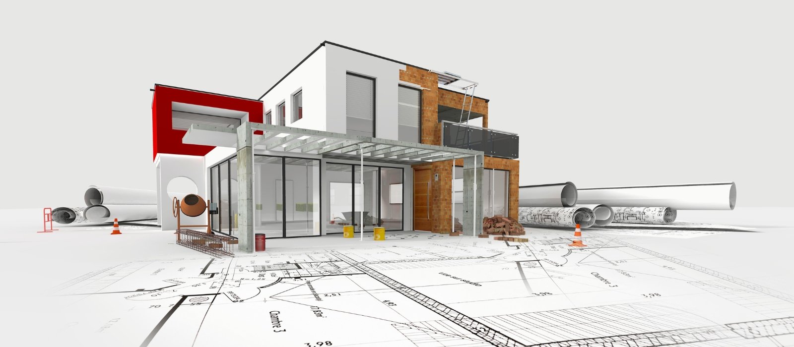 Sample 3D architectural render